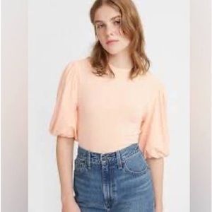 Levi’s Puff Sleeve Blouse